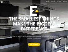 Tablet Screenshot of ezconstructionwi.com